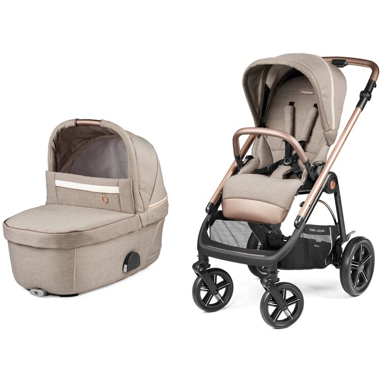 Σύστημα μεταφοράς 2 σε 1 Peg Perego Veloce TC Brio & Port Bebe Belvedere, Mon Amour