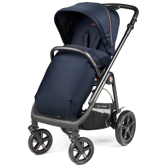 Σύστημα μεταφοράς 2 σε 1 Peg Perego Veloce TC Brio & Port Bebe Belvedere, Blue Shine - Image 3
