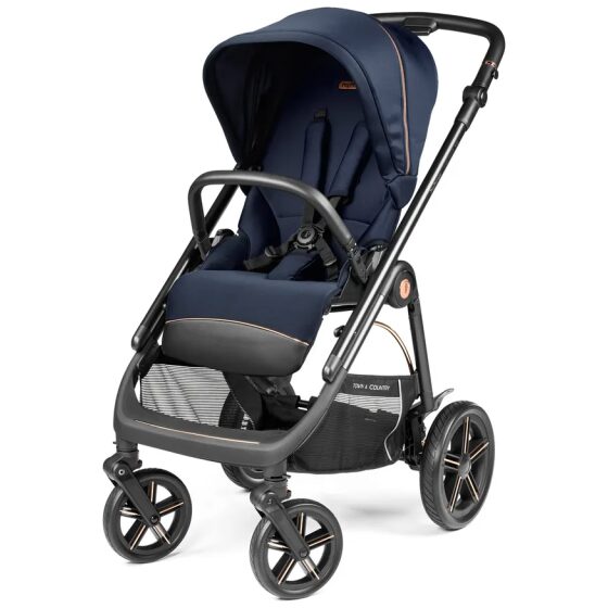 Σύστημα μεταφοράς 2 σε 1 Peg Perego Veloce TC Brio & Port Bebe Belvedere, Blue Shine - Image 4