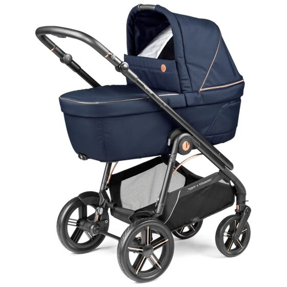 Σύστημα μεταφοράς 2 σε 1 Peg Perego Veloce TC Brio & Port Bebe Belvedere, Blue Shine - Image 2