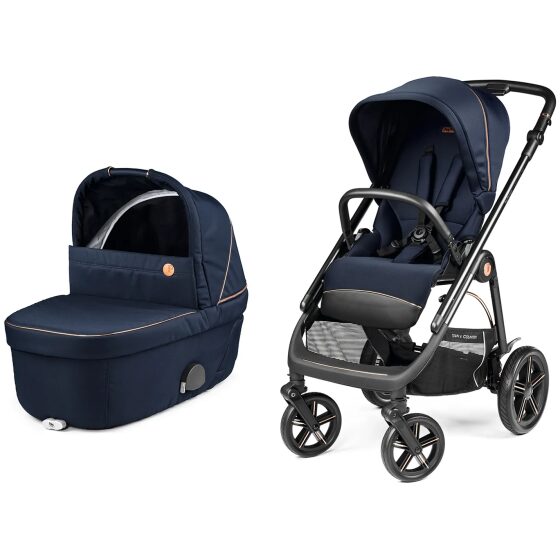Σύστημα μεταφοράς 2 σε 1 Peg Perego Veloce TC Brio & Port Bebe Belvedere, Blue Shine