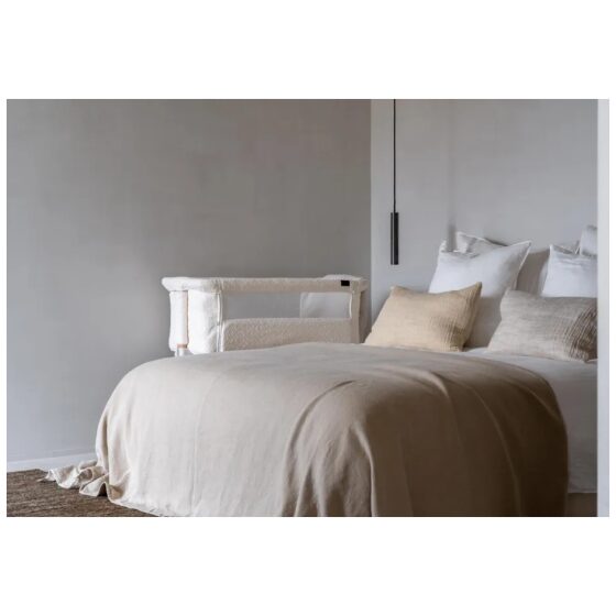 Λίκνο Quax “Side By Side” Natural Boucle Cream - Image 4