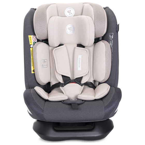 Κάθισμα αυτοκινήτου Lorelli Scorpius i-Size 40-150cm Beige - Image 2