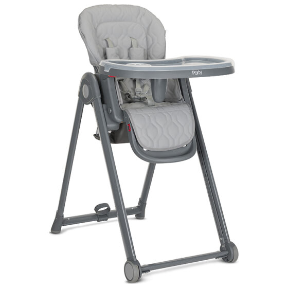 Καρέκλα φαγητού Lorelli Party Grey Leather