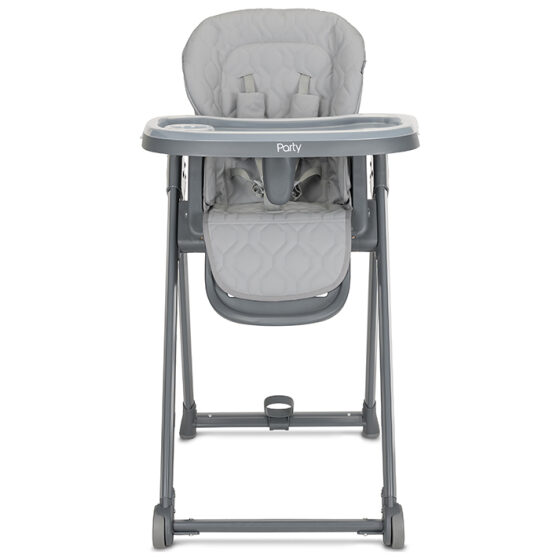 Καρέκλα φαγητού Lorelli Party Grey Leather - Image 2