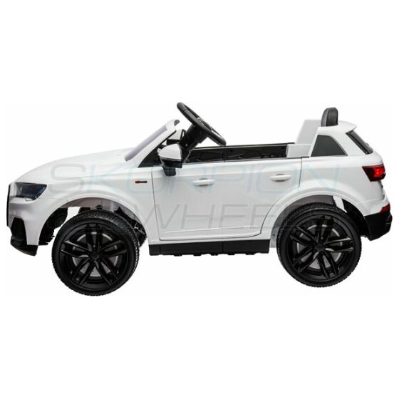 Ηλεκτροκίνητο παιδικό αυτοκίνητο Skorpion Audi Q7 Original 12V Λευκό - Image 3