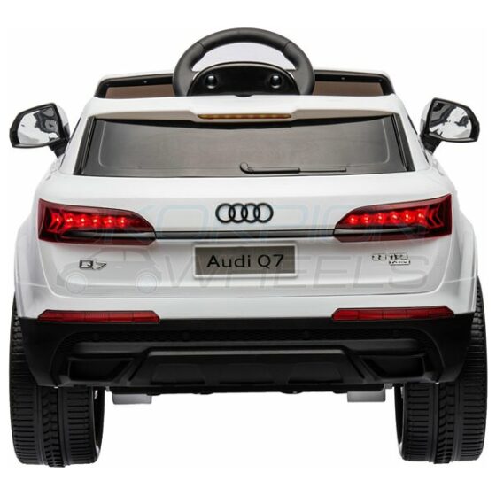 Ηλεκτροκίνητο παιδικό αυτοκίνητο Skorpion Audi Q7 Original 12V Λευκό - Image 5