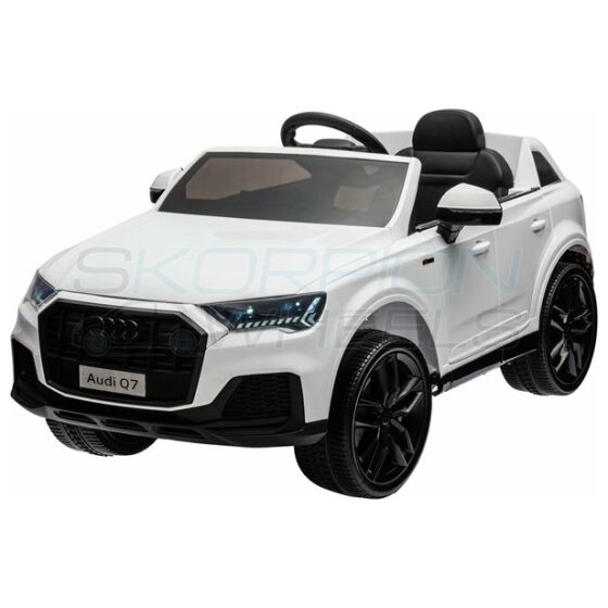 Ηλεκτροκίνητο παιδικό αυτοκίνητο Skorpion Audi Q7 Original 12V Λευκό