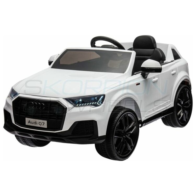 Ηλεκτροκίνητο παιδικό αυτοκίνητο Skorpion Audi Q7 Original 12V Λευκό