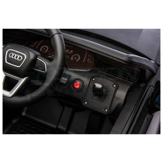Ηλεκτροκίνητο παιδικό αυτοκίνητο Skorpion Audi Q7 Original 12V Μαύρο Matte - Image 8