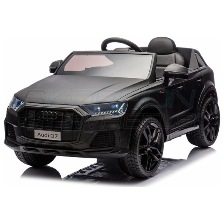 Ηλεκτροκίνητο παιδικό αυτοκίνητο Skorpion Audi Q7 Original 12V Μαύρο Matte