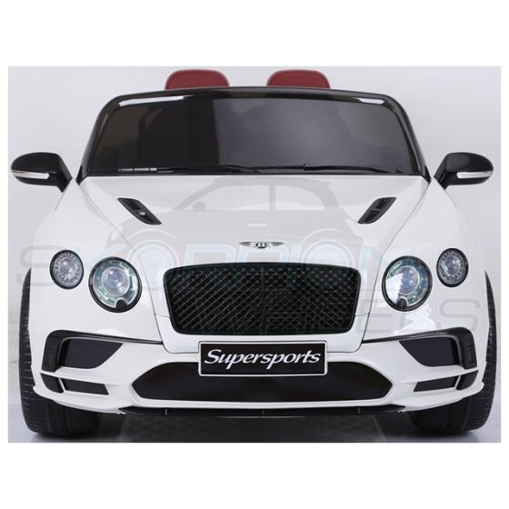 Ηλεκτροκίνητο παιδικό αυτοκίνητο Skorpion 12V Bentley Continental Supersports Λευκό - Image 3