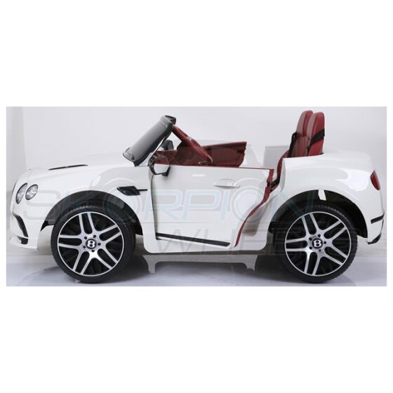 Ηλεκτροκίνητο παιδικό αυτοκίνητο Skorpion 12V Bentley Continental Supersports Λευκό - Image 6