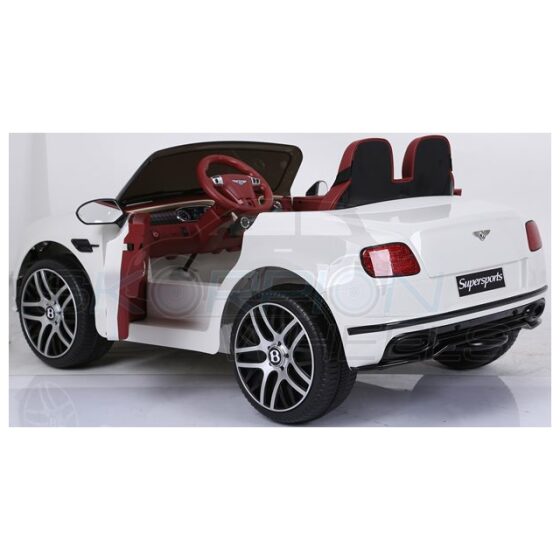 Ηλεκτροκίνητο παιδικό αυτοκίνητο Skorpion 12V Bentley Continental Supersports Λευκό - Image 7