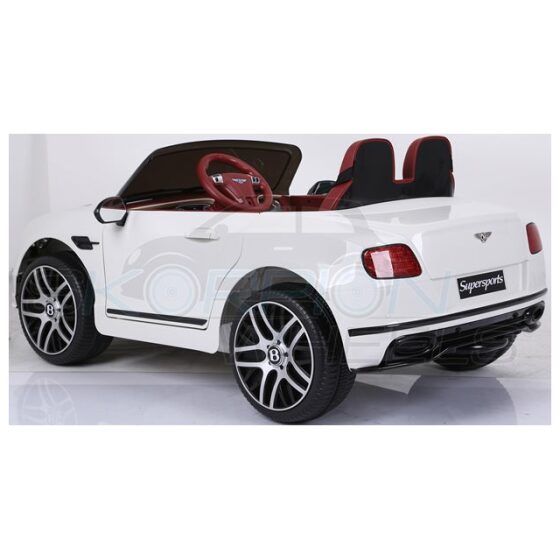 Ηλεκτροκίνητο παιδικό αυτοκίνητο Skorpion 12V Bentley Continental Supersports Λευκό - Image 8