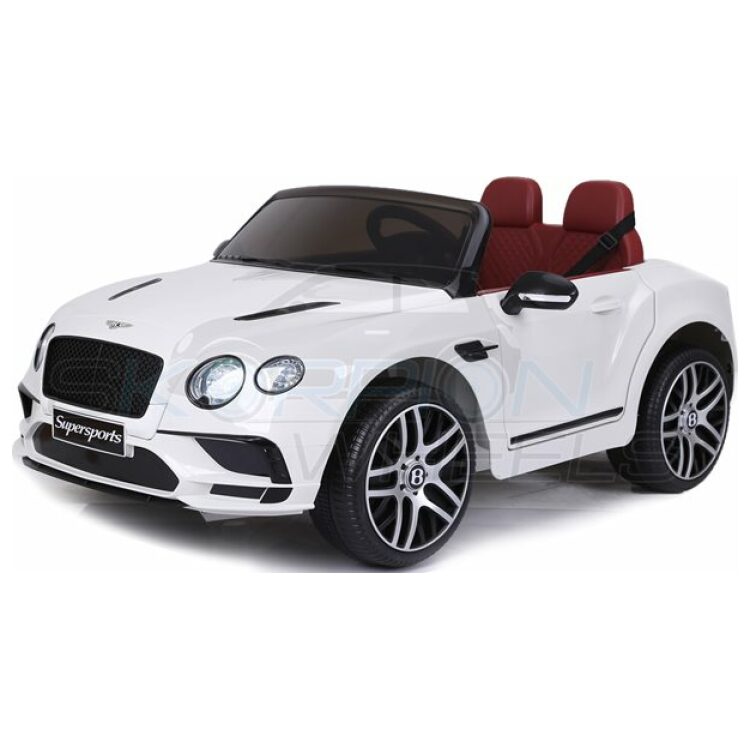 Ηλεκτροκίνητο παιδικό αυτοκίνητο Skorpion 12V Bentley Continental Supersports Λευκό