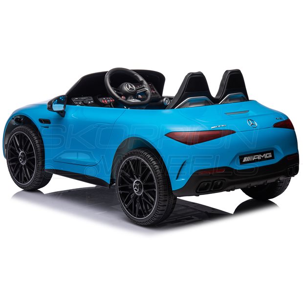 Ηλεκτροκίνητο παιδικό αυτοκίνητο Skorpion Mercedes Benz SL 63 AMG Original 12V Μπλε52460611B - Image 4
