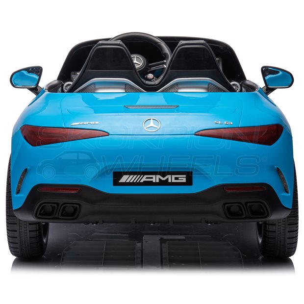 Ηλεκτροκίνητο παιδικό αυτοκίνητο Skorpion Mercedes Benz SL 63 AMG Original 12V Μπλε52460611B - Image 5