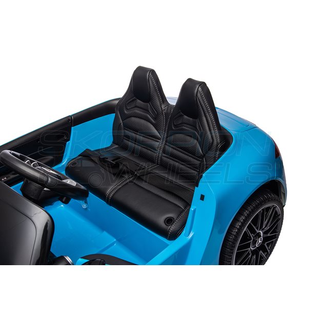 Ηλεκτροκίνητο παιδικό αυτοκίνητο Skorpion Mercedes Benz SL 63 AMG Original 12V Μπλε52460611B - Image 7
