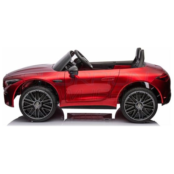 Ηλεκτροκίνητο παιδικό αυτοκίνητο Skorpion Mercedes Benz SL 63 AMG Original 12V Μπορντό - Image 3