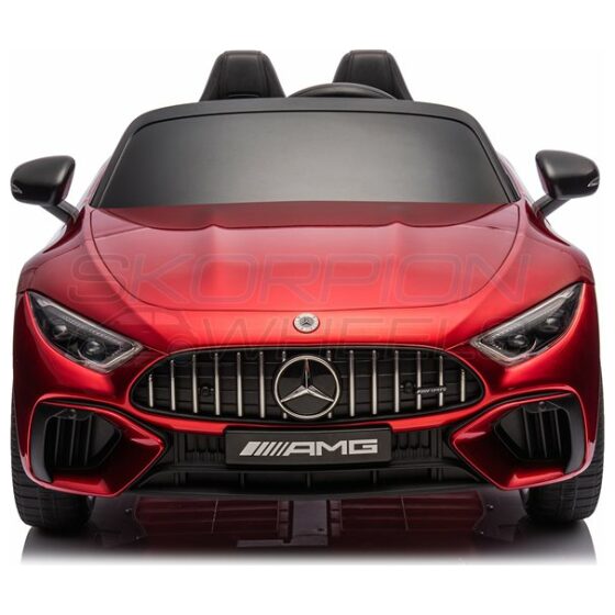 Ηλεκτροκίνητο παιδικό αυτοκίνητο Skorpion Mercedes Benz SL 63 AMG Original 12V Μπορντό - Image 2