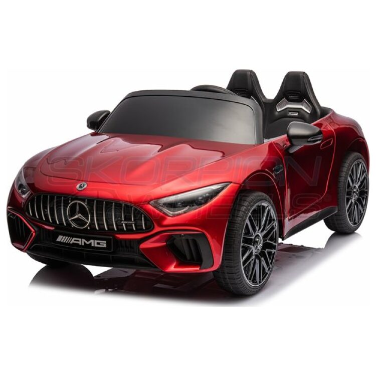 Ηλεκτροκίνητο παιδικό αυτοκίνητο Skorpion Mercedes Benz SL 63 AMG Original 12V Μπορντό
