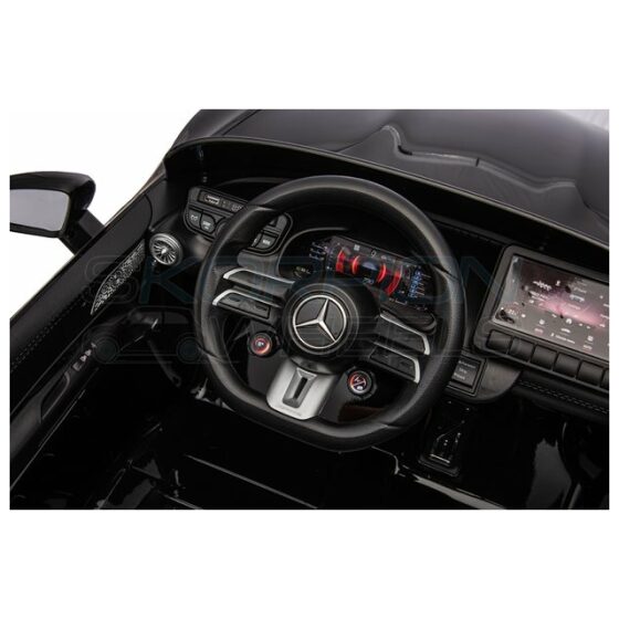 Ηλεκτροκίνητο παιδικό αυτοκίνητο Skorpion Mercedes Benz SL 63 AMG Original 12V Μαύρο - Image 11