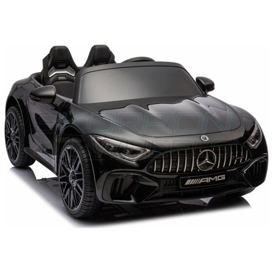Ηλεκτροκίνητο παιδικό αυτοκίνητο Skorpion Mercedes Benz SL 63 AMG Original 12V Μαύρο