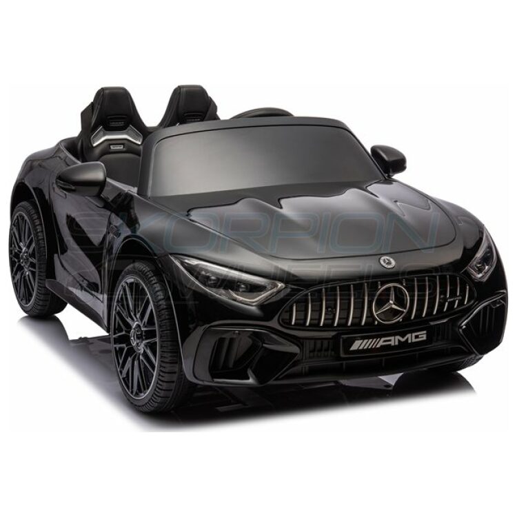 Ηλεκτροκίνητο παιδικό αυτοκίνητο Skorpion Mercedes Benz SL 63 AMG Original 12V Μαύρο