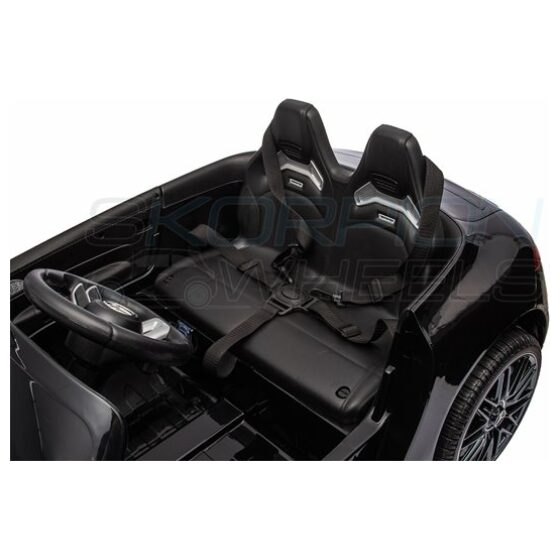 Ηλεκτροκίνητο παιδικό αυτοκίνητο Skorpion Mercedes Benz SL 63 AMG Original 12V Μαύρο - Image 9
