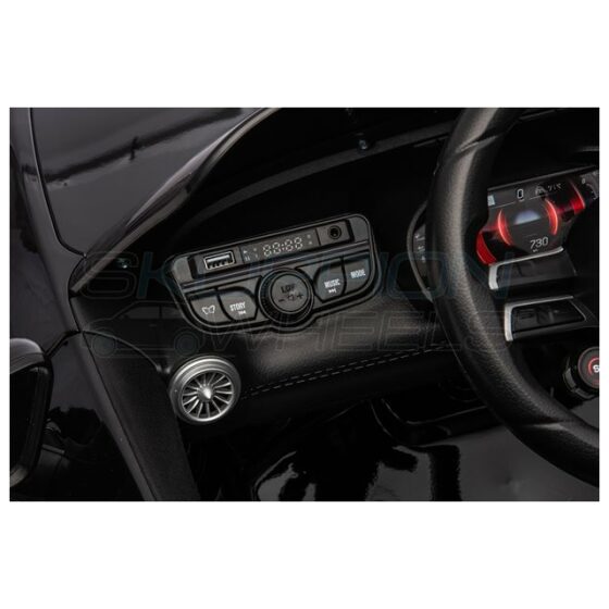 Ηλεκτροκίνητο παιδικό αυτοκίνητο Skorpion Mercedes Benz SL 63 AMG Original 12V Μαύρο - Image 10