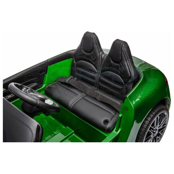 Ηλεκτροκίνητο παιδικό αυτοκίνητο Skorpion Mercedes Benz SL 63 AMG Original 12V Πράσινο - Image 8
