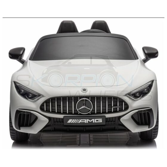 Ηλεκτροκίνητο παιδικό αυτοκίνητο Skorpion Mercedes Benz SL 63 AMG Original 12V Λευκό - Image 2