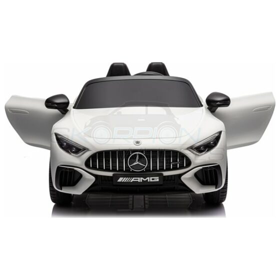 Ηλεκτροκίνητο παιδικό αυτοκίνητο Skorpion Mercedes Benz SL 63 AMG Original 12V Λευκό - Image 6