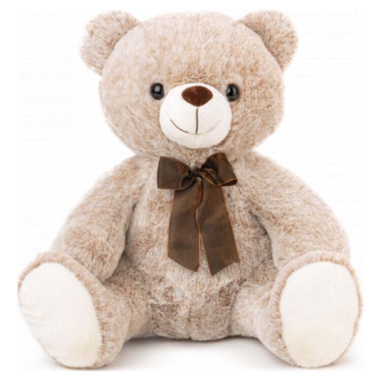 Λούτρινο παιχνίδι Bear with Ribbon, Beige 43cm 010170-1