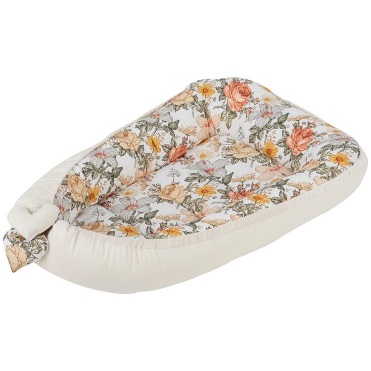 Βρεφική φωλιά Tuttolina New Flowers Beige TUK41