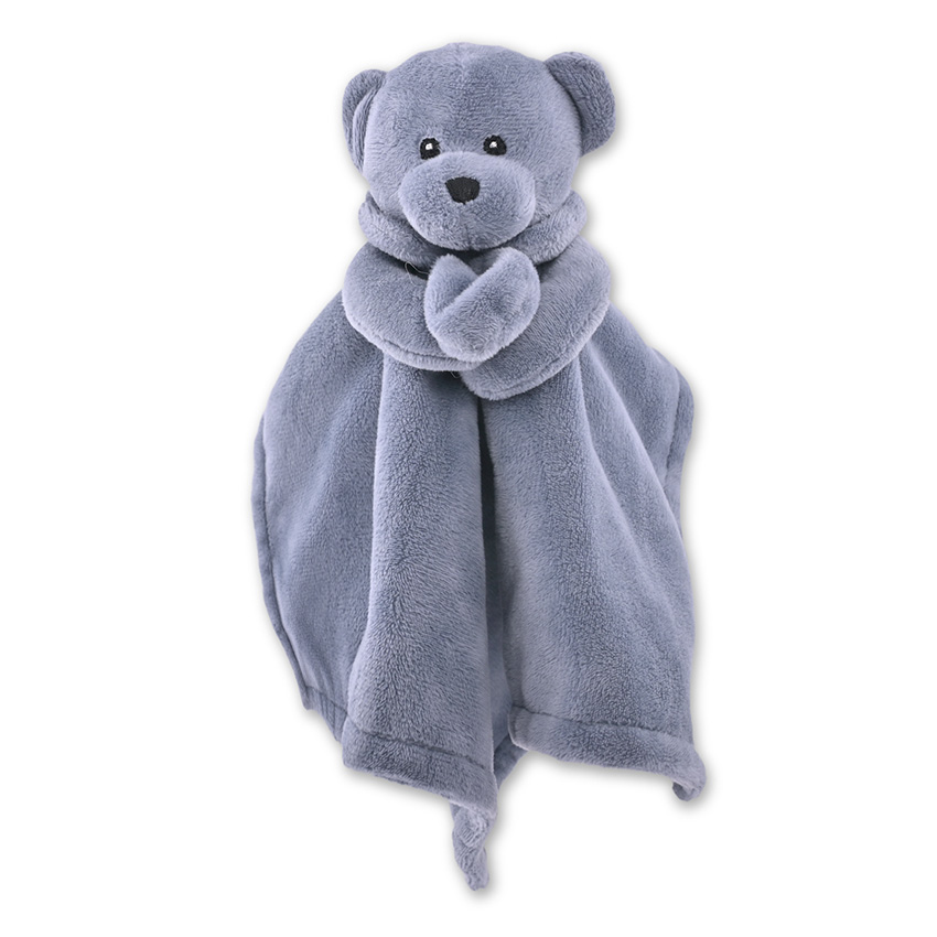 Λούτρινο παιχνίδι, Lorelli Baby Comforter, Bear Grey Natural 10191610001