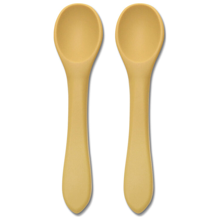 Κουτάλια σιλικόνης σετ 2 τεμάχια, Lorelli Yellow 10230690001