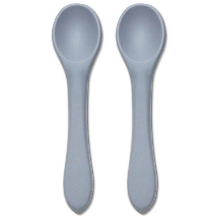 Κουτάλια σιλικόνης σετ 2 τεμάχια, Lorelli Grey 10230690003