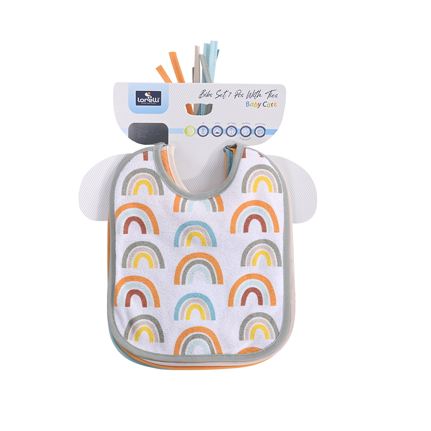 Σαλιάρες σετ 7 τμχ, με κορδόνι, Lorelli Uni 10260200001 - Image 9