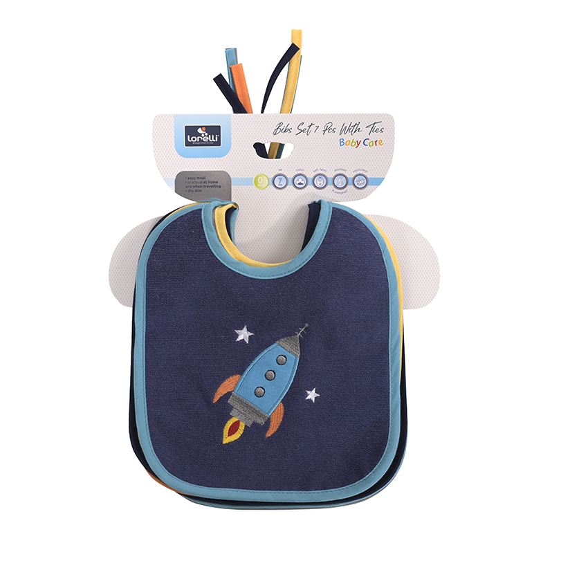 Σαλιάρες σετ 7 τμχ, με κορδόνι, Lorelli Boy 10260200002 - Image 9