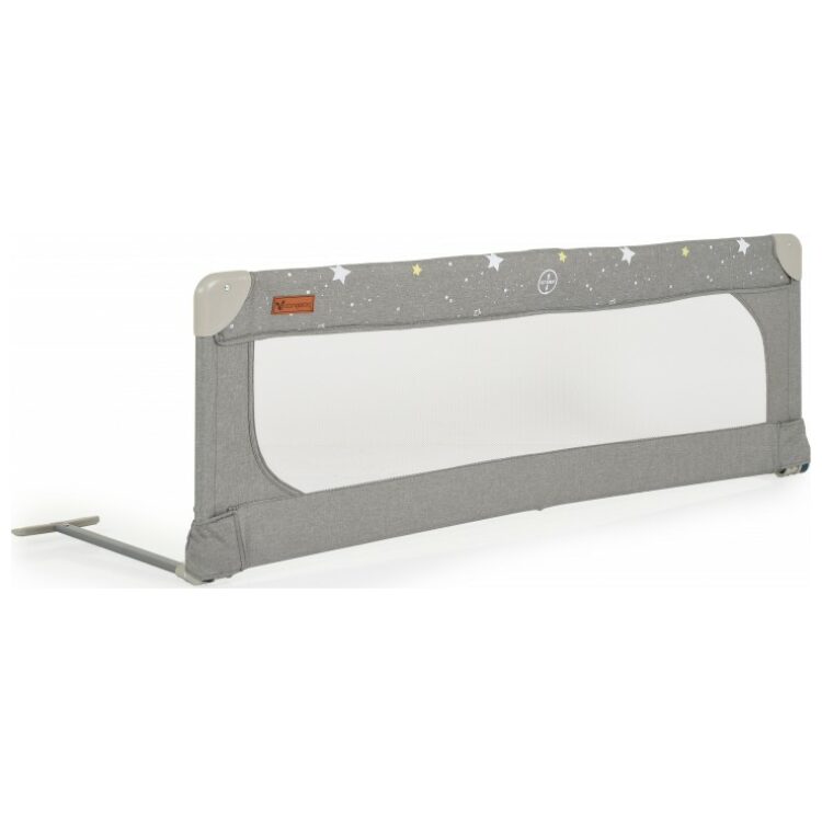 Προστατευτικό κάγκελο κρεβατιού Cangaroo, Linen Grey 130cm