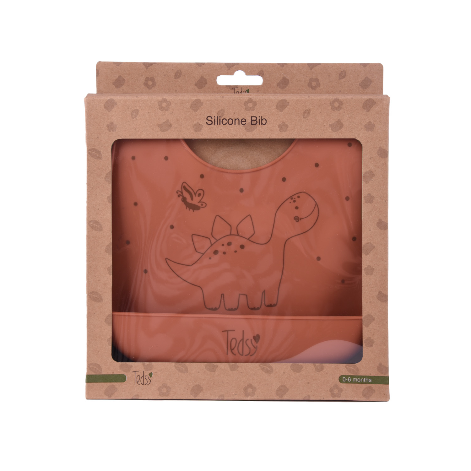 Σαλιάρα σιλικόνης Dino Brick 097038 - Image 2