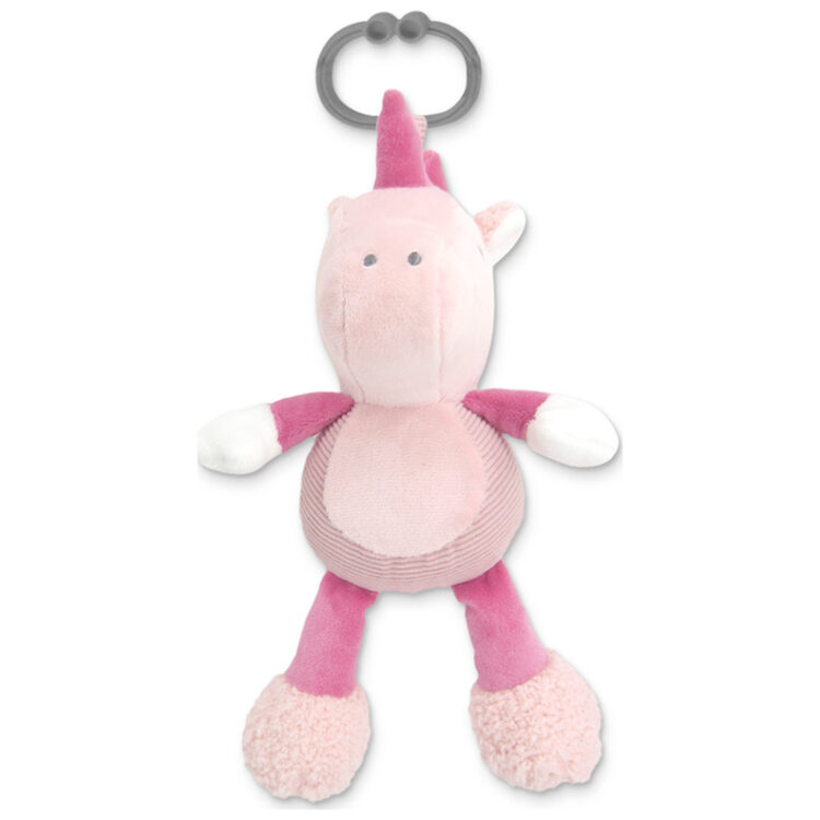 Κρεμαστό μουσικό παιχνίδι Lorelli Unicorn Pink Natural 10191440007