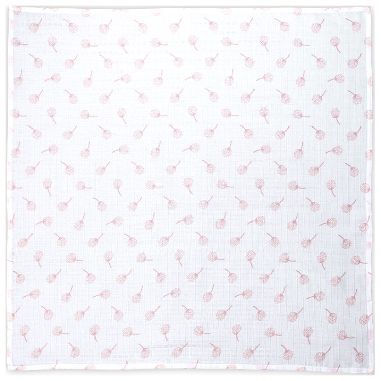 Πάνα μουσελίνας 80×80 Lorelli Muslin Swaddle Rose Floral 10340092303