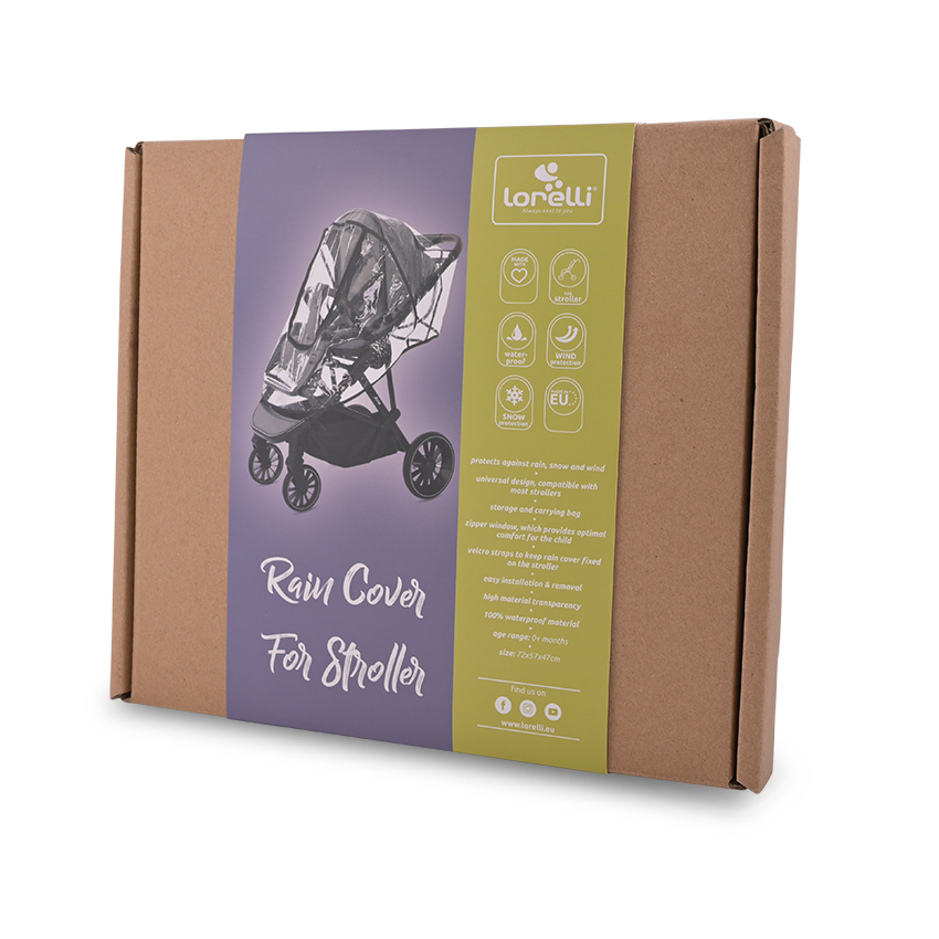 Αδιάβροχο κάλυμμα για καρότσι, Lorelli 1042005 - Image 4