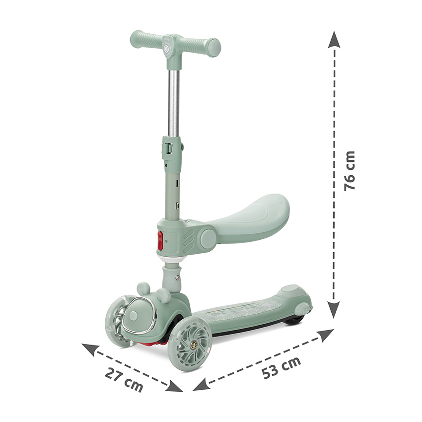 Πτυσσόμενο πατίνι με κάθισμα, Lorelli Swiftie Ocean Wave 10390220005 - Image 17