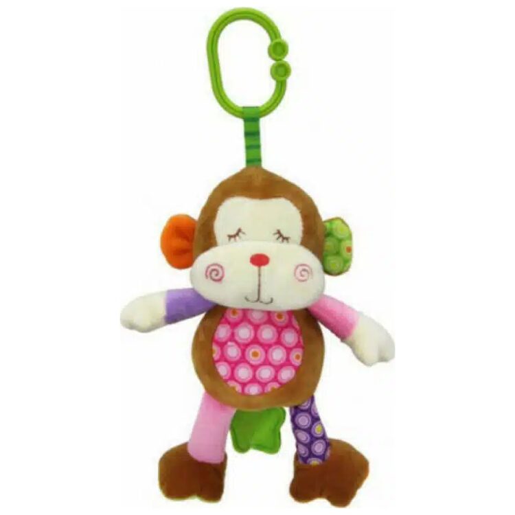 Κρεμαστό μουσικό παιχνίδι Lorelli Monkey 10191440002