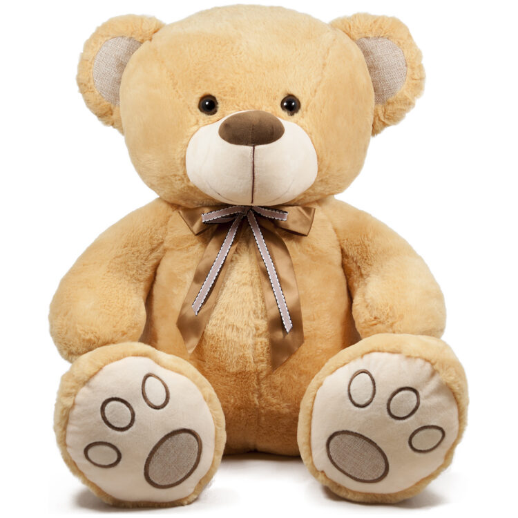 Λούτρινο παιχνίδι Bear with Brown Ribbon 60cm 070158-2