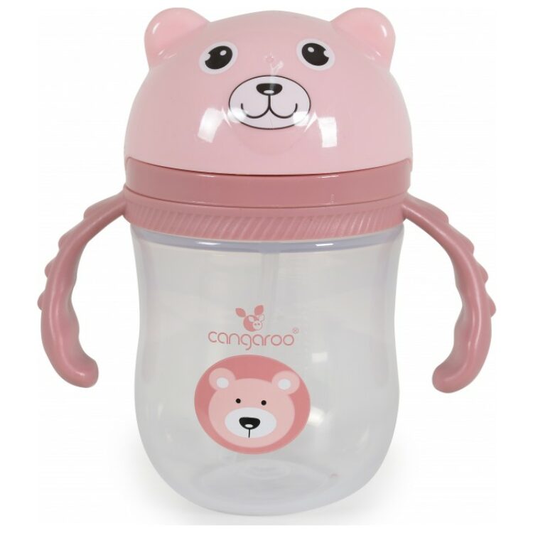 Εκπαιδευτικό κύπελλο 240ml, Cangaroo Berry Pink C0586